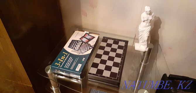 I will sell new chess, backgammon and checkers 3 in 1 - Russia. Good quality Pavlodar - photo 8