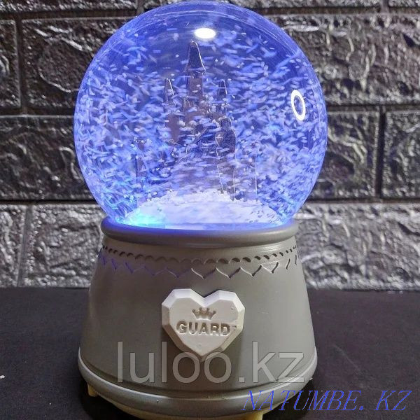 Musical snow globe "Castle of Happiness", 16cm. Almaty - photo 4