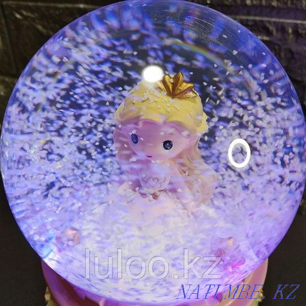 Musical snow globe "Beautiful Princess", 16cm. Almaty - photo 3