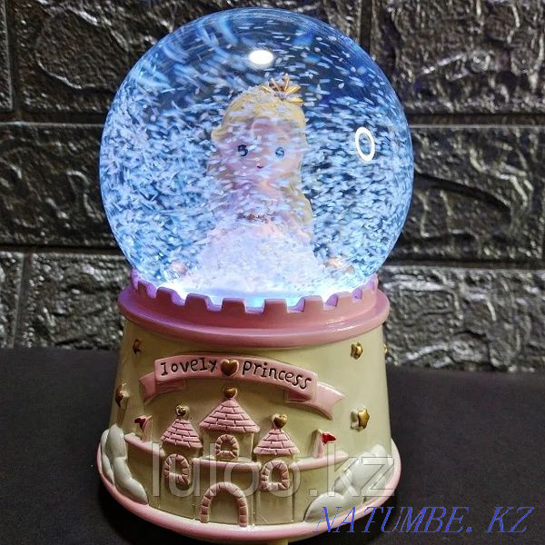 Musical snow globe "Beautiful Princess", 16cm. Almaty - photo 2