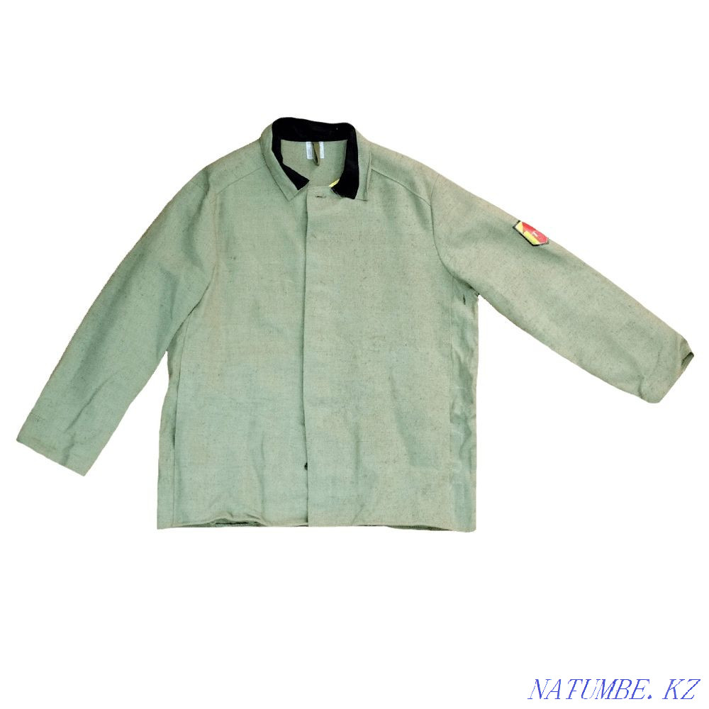 Черепаха куртка сварщика брезент размер 52 б/у Уральск - изображение 1