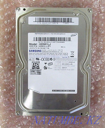 Hard Disk SAMSUNG 500GB Kyzylorda - photo 1