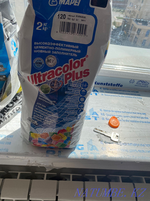 Затирка для швов Ultra color чёрная Астана - изображение 1