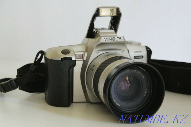 Скидка! Пленочный фотоаппарат Minolta DYNAX 404Si SLR 35mm + объективы Караганда - изображение 3