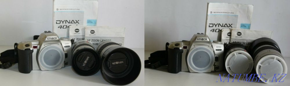 Discount! Film camera Minolta DYNAX 404Si SLR 35mm + lenses Karagandy - photo 2