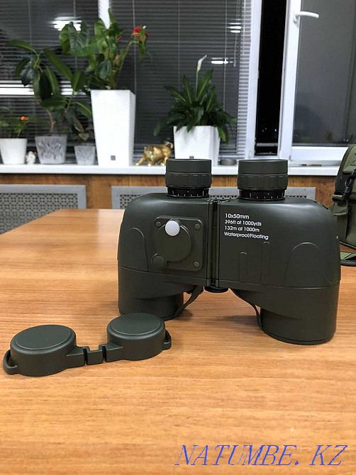 Компас және таңбалары бар BPC 10x50 дүрбі. Дүрбі.  Алматы - изображение 4