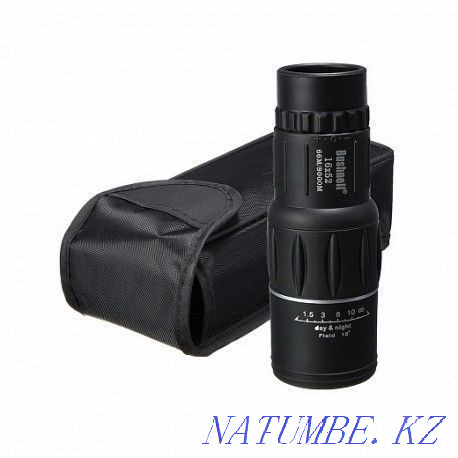 Bushnel monocular, range. 16х52 KASPI RED/Installment Shymkent - photo 1