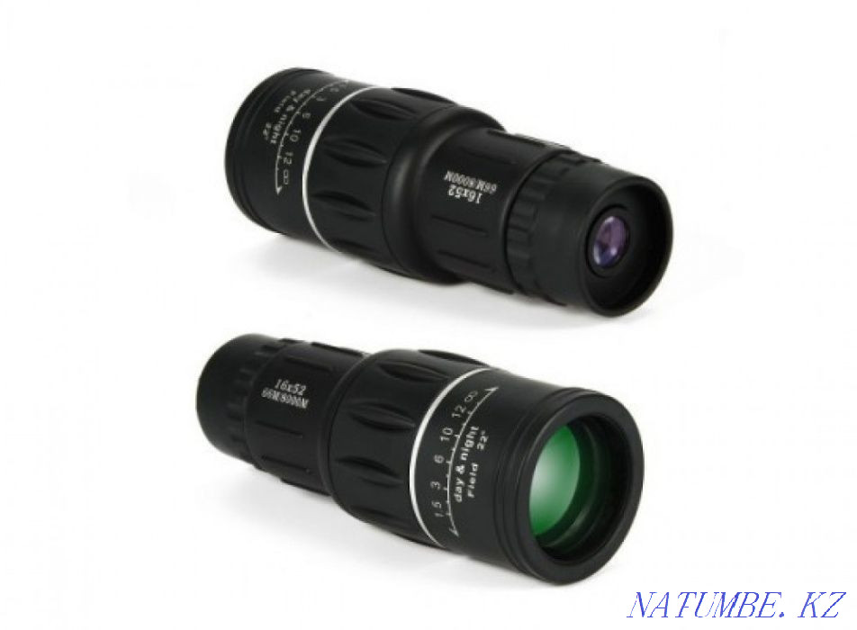 Bushnel monocular, range. 16х52 KASPI RED/Installment Shymkent - photo 7