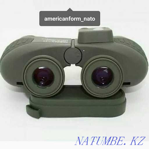 Nato binoculars with compass, rangefinder, waterproof. 10x50 Astana - photo 4