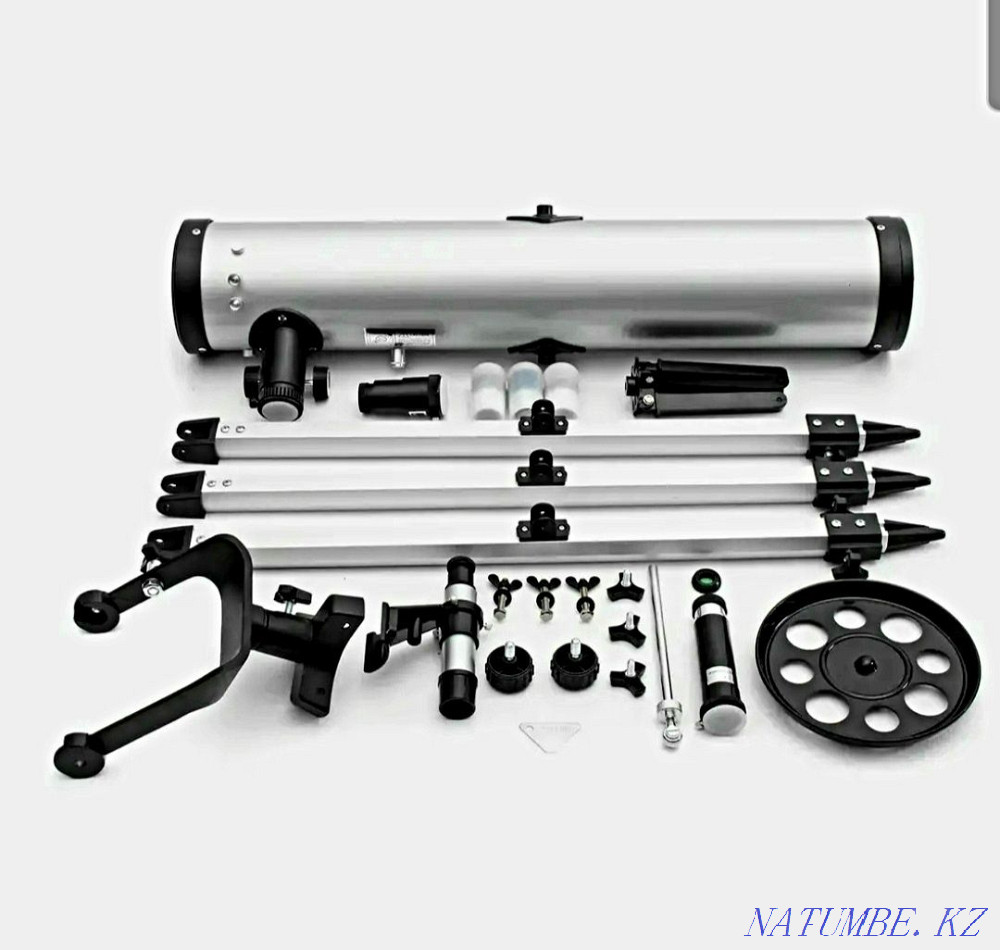 Astronomical telescope 350x. Telescope F70076. New telescope. Almaty - photo 2