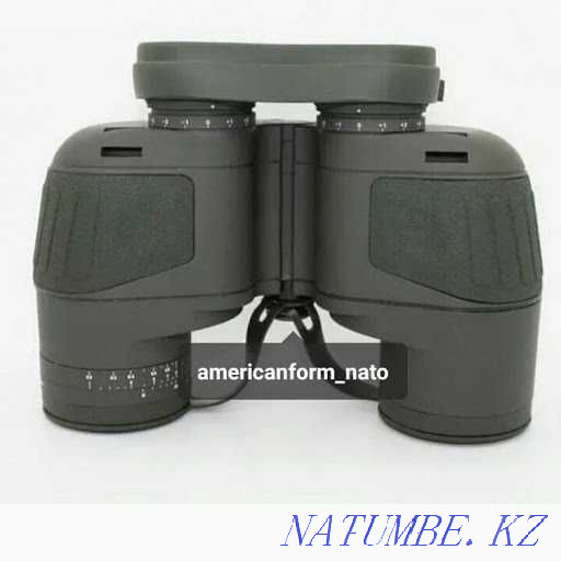 Binoculars Nato 10x50 with compass and rangefinder. Kaspi RED/Installment. Almaty - photo 5