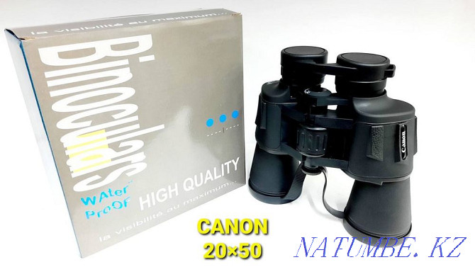 Canon 20x50 waterproof binoculars with case Almaty - photo 1