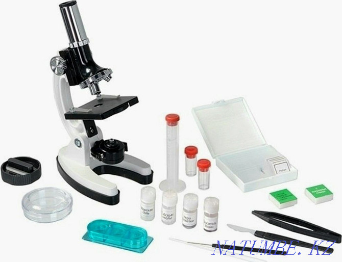 The microscope micromed is educational. Microscope. 300/900/1200x Almaty - photo 1