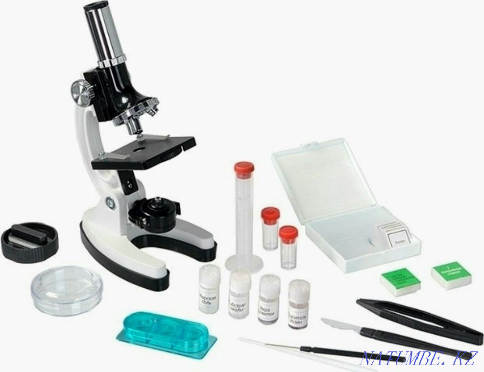 The microscope micromed is educational. Microscope. 300/900/1200x Almaty - photo 1