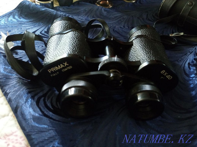 Binoculars Primax 8*40.7° in excellent condition, central focusing Almaty - photo 3