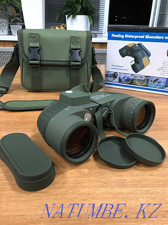 Binoculars 10x50 with military compass. Binoculars. binocularis. Almaty - photo 5