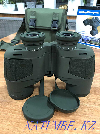 Binoculars 10x50 with military compass. Binoculars. binocularis. Almaty - photo 4