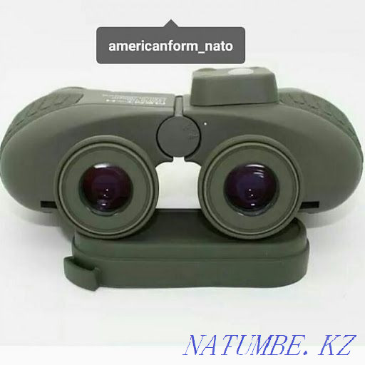 Binoculars Nato 10x50 with compass and rangefinder reticle. Almaty - photo 5