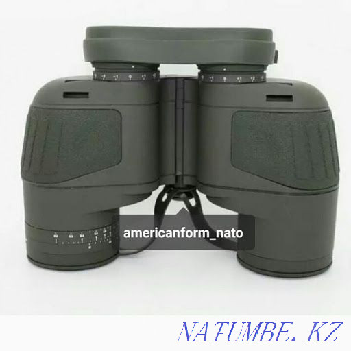 Binoculars Nato 10x50 with compass and rangefinder reticle. Almaty - photo 6