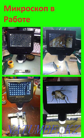 Digital microscope with 7 inch screen Almaty - photo 5