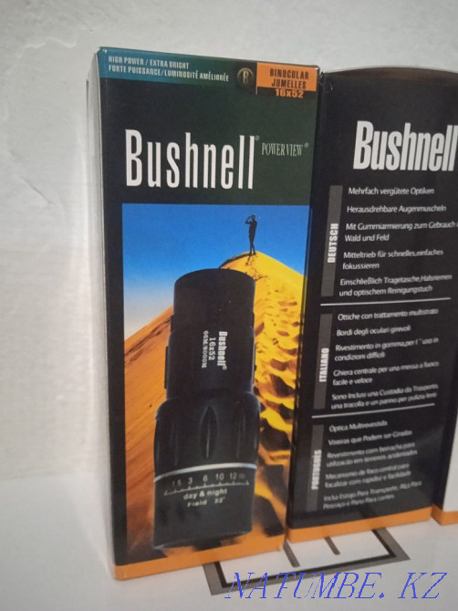 Мощный Монокль Bushnell 16*52 новые в упаковке Алматы - изображение 5