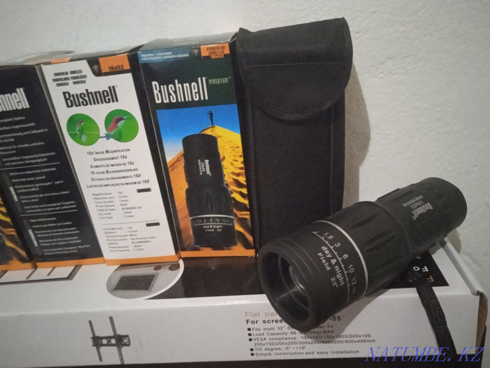 Мощный Монокль Bushnell 16*52 новые в упаковке Алматы - изображение 7