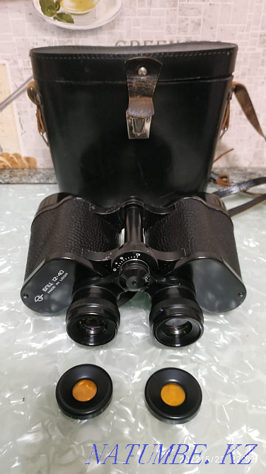 Soviet binoculars BPC 12x40 Astana - photo 1