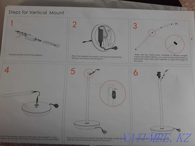 带全景旋转的独脚架三脚架 JmGO NEW!!! Алматы - photo 5