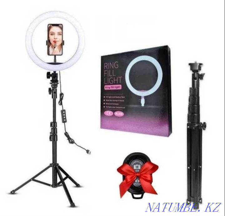 Кольцевая Лампа 26см Усть-Каменогорск - изображение 1