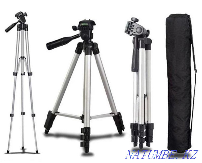 Tripod for cell phones, photo video cameras in Karaganda Karagandy - photo 5