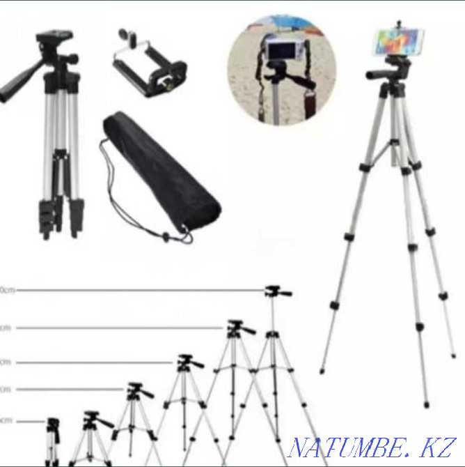 Floor tripod tripod for smartphone camera level Astana - photo 2