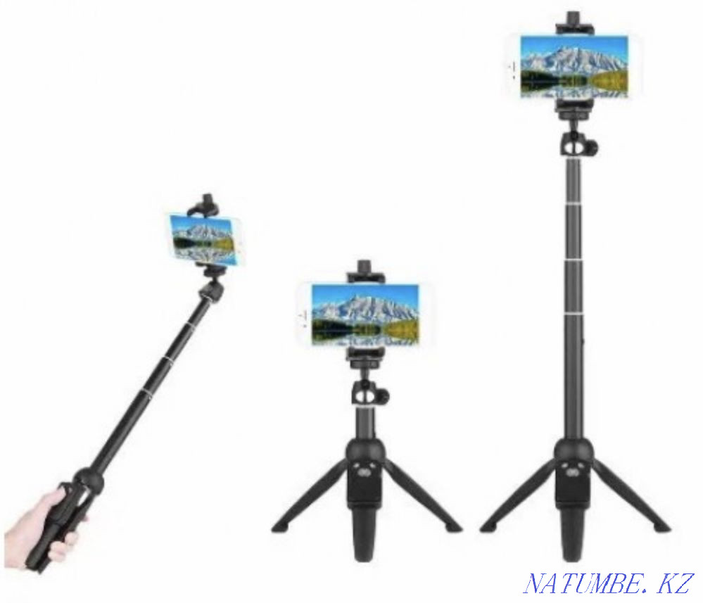 Monopod, Tripod, Selfie sticks! Caspian Red! New Delivery ! Kokshetau - photo 1