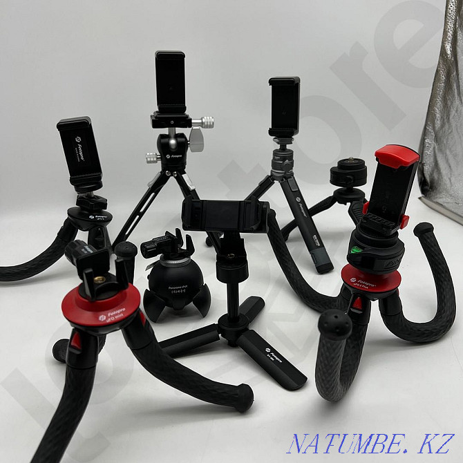 KASPI RED FOTOPRO compact mini tripods for phone and camera Shymkent - photo 1