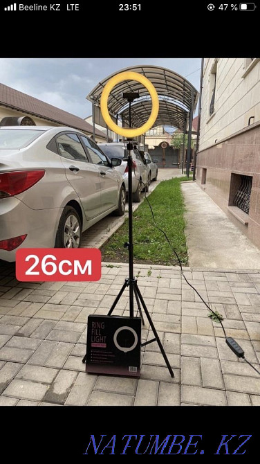 Ring lamp, selfie lamp, tripod Ust-Kamenogorsk - photo 3