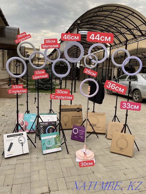 Ring lamp, selfie lamp, tripod Ust-Kamenogorsk - photo 1
