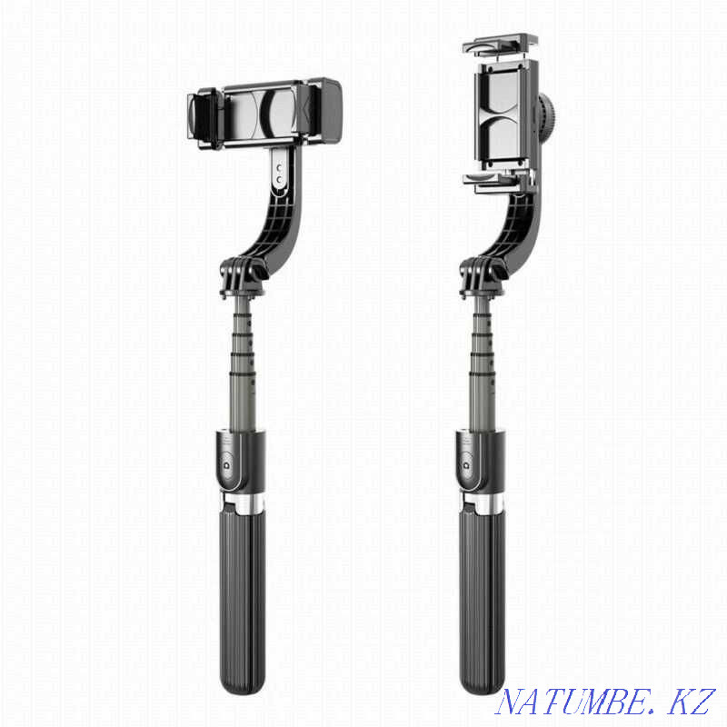 Gimbal L08 stabilizer for smartphones + monopod + tripod Almaty - photo 4