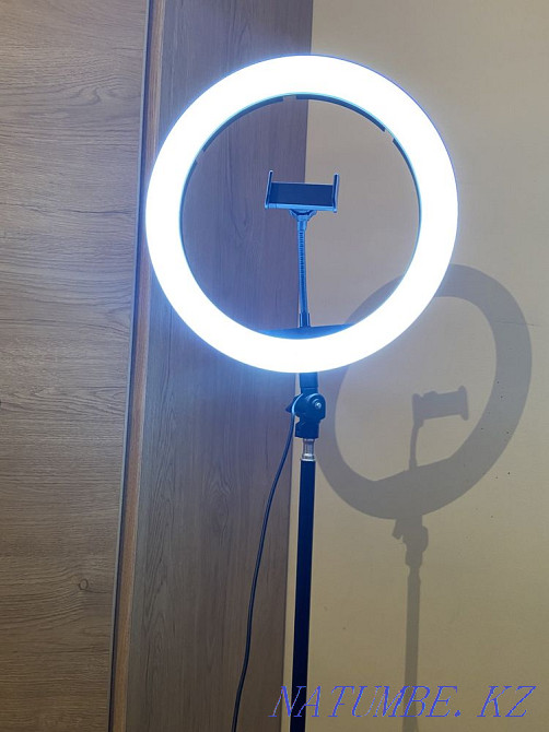 штатив кольцевая лампа 33см-2,1м Шымкент - изображение 3