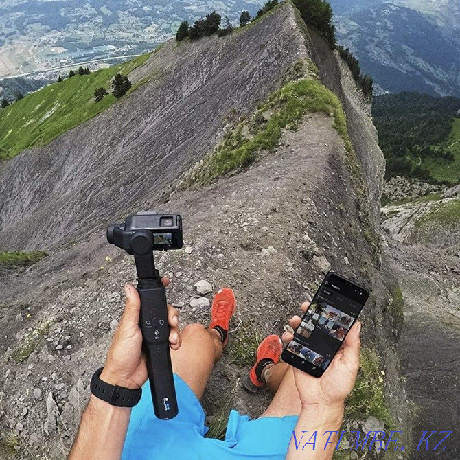 Үш осьті тұрақтандырғыш GoPro 4, 5, 6, 7, Karma Grip Agimb-004 (жаңа)  Алматы - изображение 6