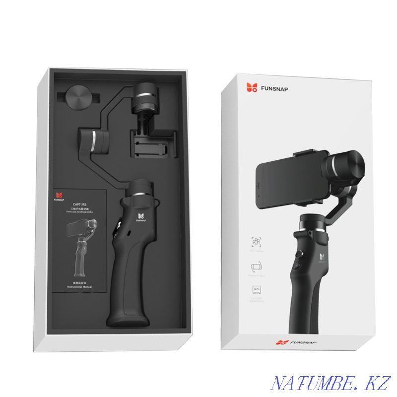 Three-axis stabilizer monopod steadicam for phone Каменка - photo 2