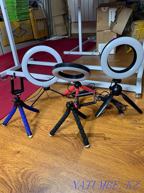 Штатив тринога тренога держатель на стол для телефона Алматы - изображение 5