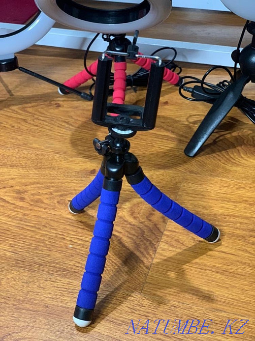 Штатив тринога тренога держатель на стол для телефона Алматы - изображение 2