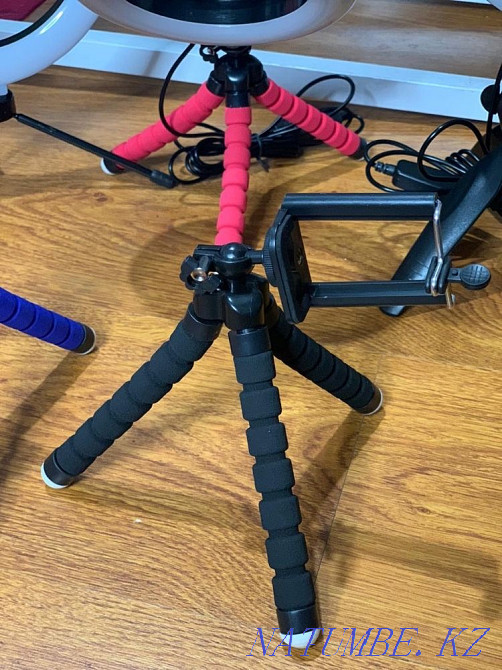 Штатив тринога тренога держатель на стол для телефона Алматы - изображение 3