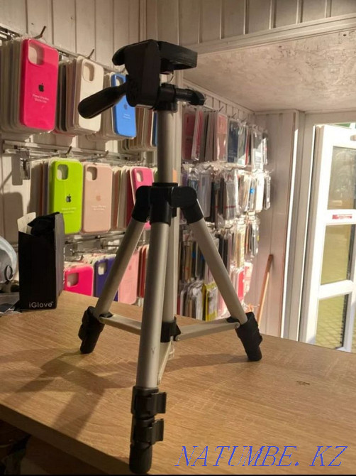 Камера мен телефонға арналған штатив  Алматы - изображение 2