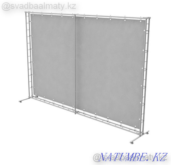 PRESS WALL, frame, STAND for BANNER, BENCH for photo zone, banner Almaty - photo 2