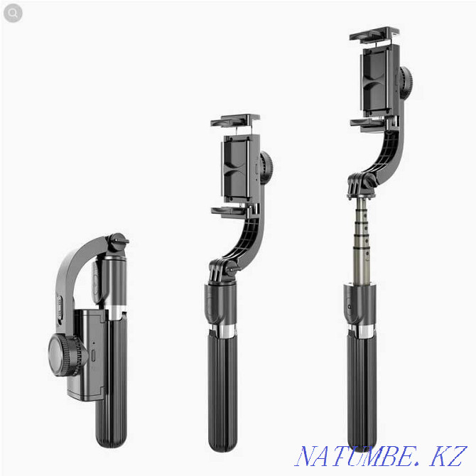 3in1 Gimbal L08 stabilizer for phone + monopod + tripod Almaty - photo 8