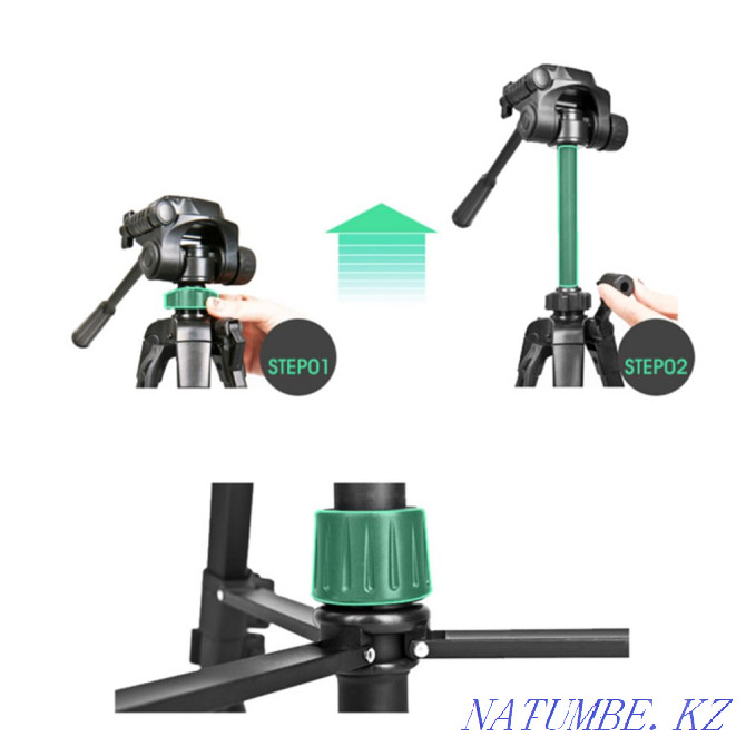Tripod for phone and camera Candc 320 143 cm Astana - photo 5