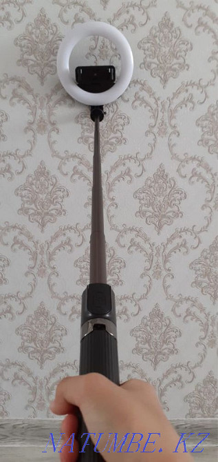 Селфи палка колцевая лампа Астана - изображение 3