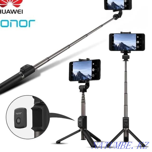 Honor AF15 - Bluetooth monopod + tripod for phone. Original. Astana - photo 8