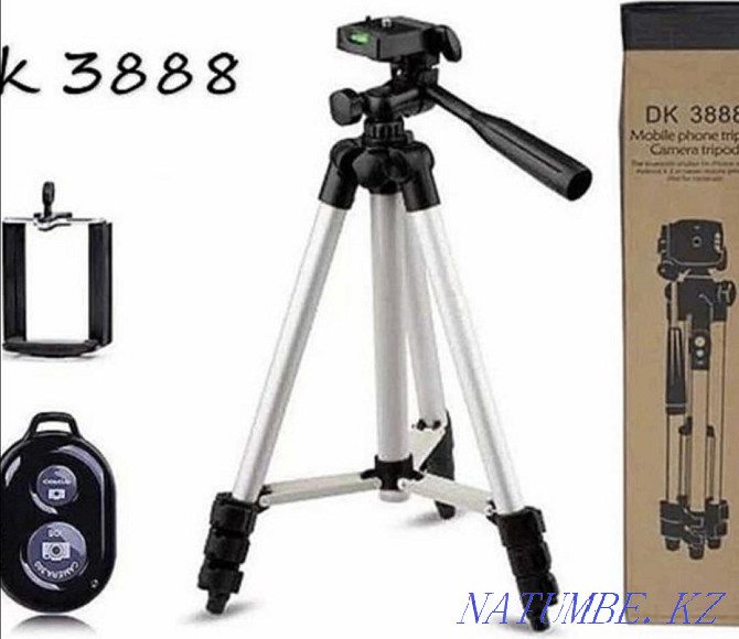 Tripod for phone and photo video cameras Karagandy - photo 2