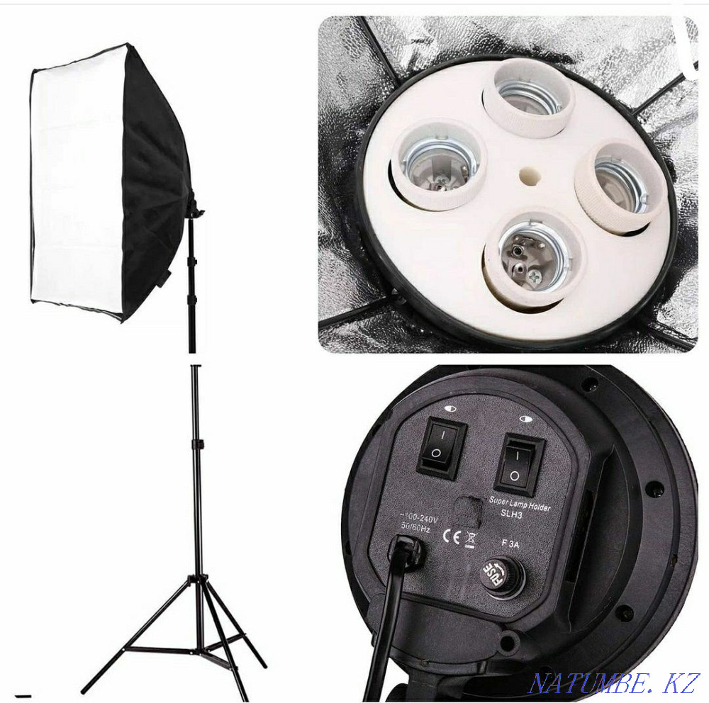 Softbox NEW + bulbs Karagandy - photo 2